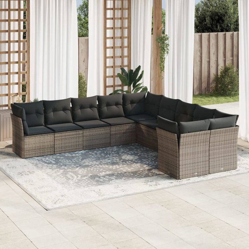 Ensemble de canapé de jardin Vidaxl