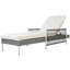 Ensemble de 2 chaises longues Modern Patio