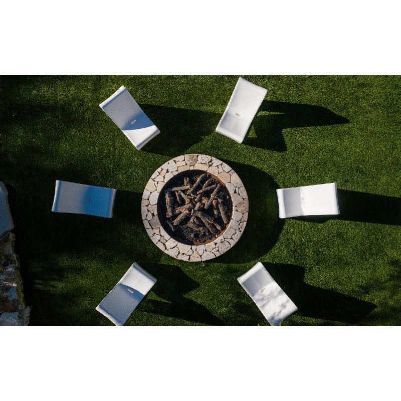 Loop Outdoor Lounge Chair, Highcloud White