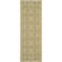 Tapis vert / crème intérieur / extérieur Lynn