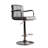 Cudney Upholstered Swivel Bar Stool With Armrest-1182086197