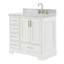 Meuble-lavabo simple avec plateau Abshire 37-93359257