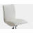 Modern Barstool Texture/Chrome Adjustable Height