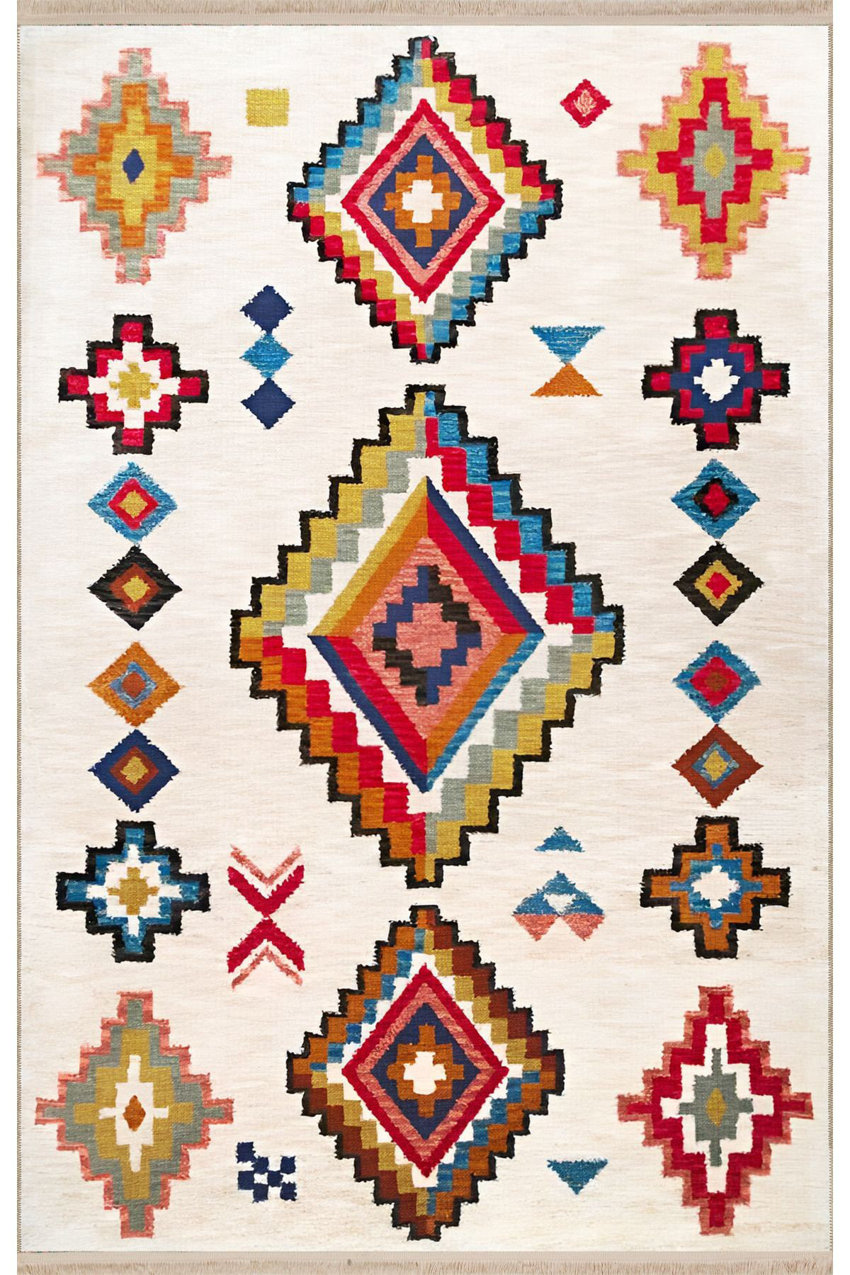 Settee Rug With Pattern Hokku Designs Traditional Pattern Vintage Decorative Machine Washable ...