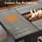 26"D X 42.15"W Rectangular Outdoor Fire Pit Table, Steel Propane Heater For Patio, Garden, Backyard-1013043181