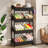 4-Tier Retail Display Shelf, Snack Rack, Chip Stand-2115789813