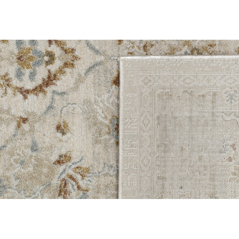 ANNALISE 3.11X5.7 7605-810 BEIGE/CREAM, Rectangle 3'11" x 5'7"
