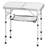 2Ft Folding Portable Camping Table Aluminum Outdoor Table Adjustable Height-1225777129