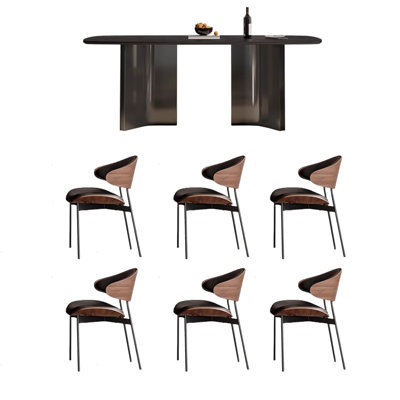 Ensemble de table de salle à manger et de chaises Home Rock Home Quality