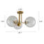 Plafonnier semi-encastré moderne Spoutnik 22 lumières 3 lumières Kaynen-986079433-972281443