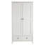 Kaylynn 2 Door Manufactured Wood Wardrobe