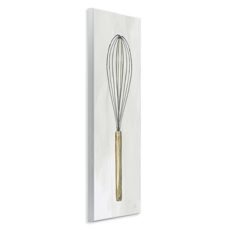 Rustic Kitchen Whisk Wall Plaque Art by Nan