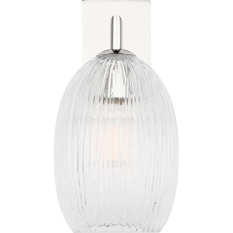 Serafina 10 Sconce, Polished Nickel