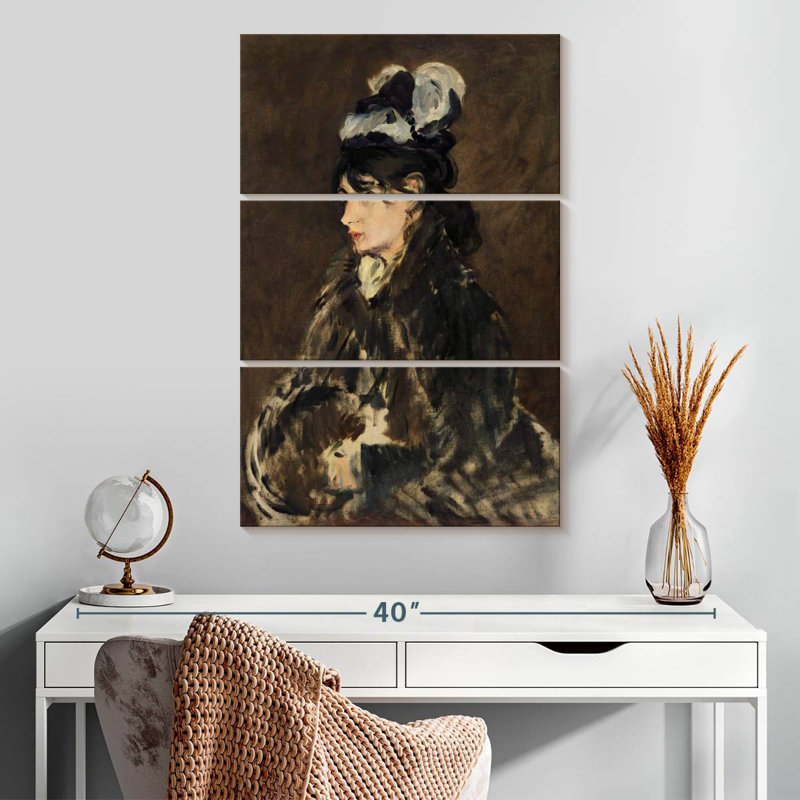 Leisha Berthe Morisot 1869-1873, H 32 po x l 20 po