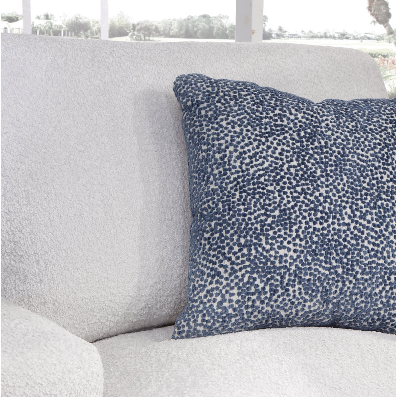 Cambria Chair, Snow Crypton Performance; 0884-91, Frost White