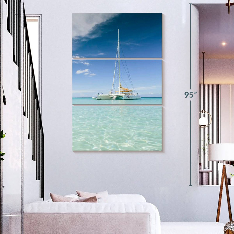 Mehar Catamaran, 74" H x 48" W