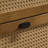 Vichy Wood And Rattan 4-Drawer Chest