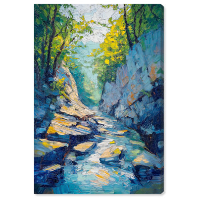 «Run Wild Gorge Canvas Monet Coastal» par Art Remedy