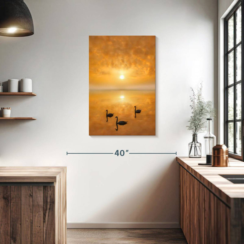 Brampt Golden Hiatus, 36" H x 24" W