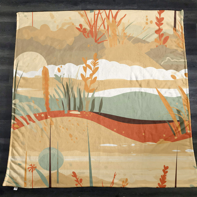 Throw Blanket, 68" W x 80" L