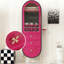 Rose rouge + noir + verre doré + bois massif + vitrines en fer