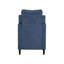 Chaise en chenille bleu marine
