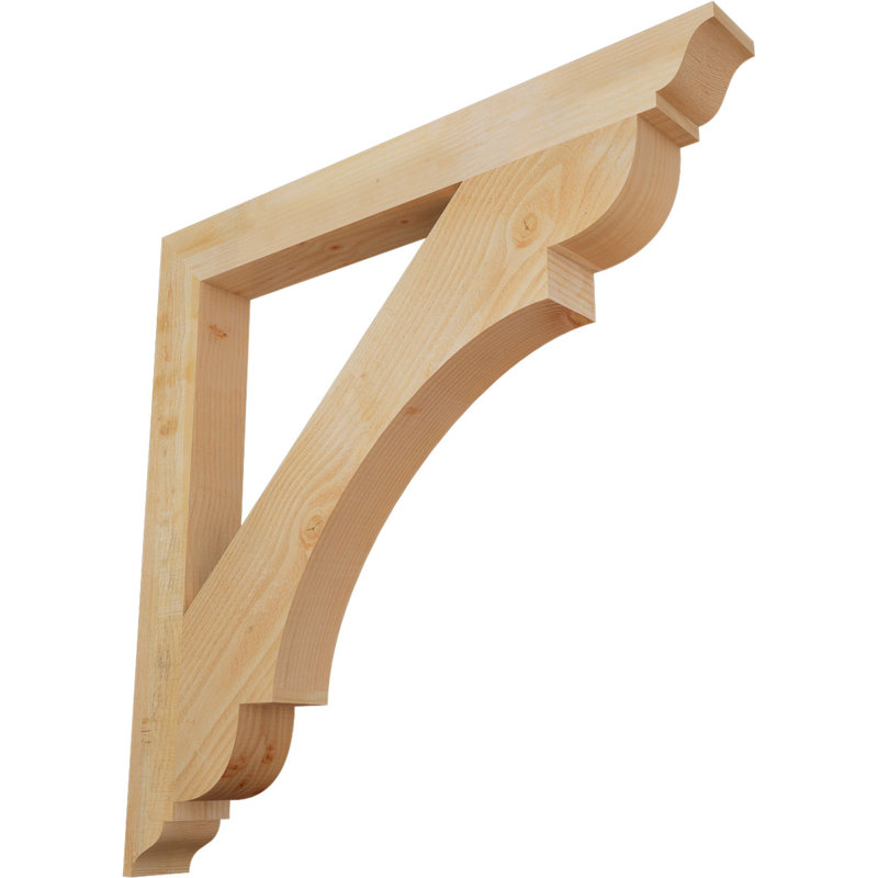 Support olympique traditionnel, H 38 po x l 3,5 po x P 38 po, Douglas (brut)