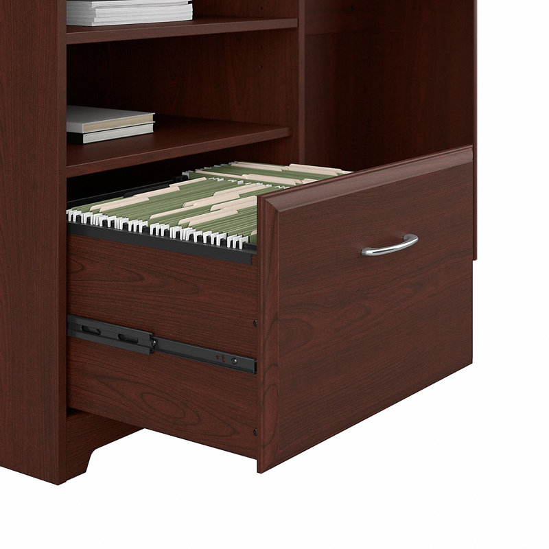 Bureau d'angle réversible avec clapier Ozro, Moisson de cerise