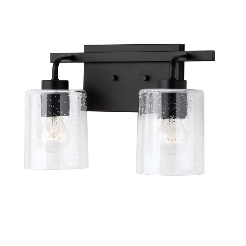 Babson 2 - Light Dimmable Vanity Light, Matte Black