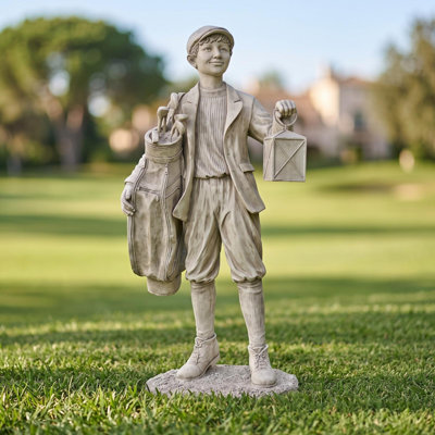 Statue à la fin du huitième trou