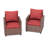 Samya Outdoor Lounge Chair With Cushions (Set of 2)-339849184