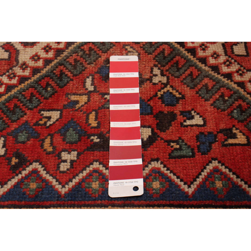 Tapis de couloir unique en laine Ethalind