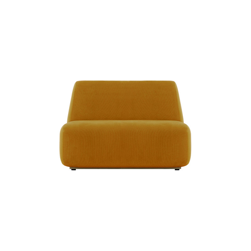 Dilly Loveseat, Mustard Yellow