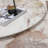 59.05"Modern Sintered Stone Dining Table With 31.5" Round Turntable  And Metal Exquisite Pedestal With 6Pcs Chairs .-444776160