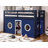 Johannes Solid Wood Twin Low Loft Bed with Ladder and Tent-1571014020