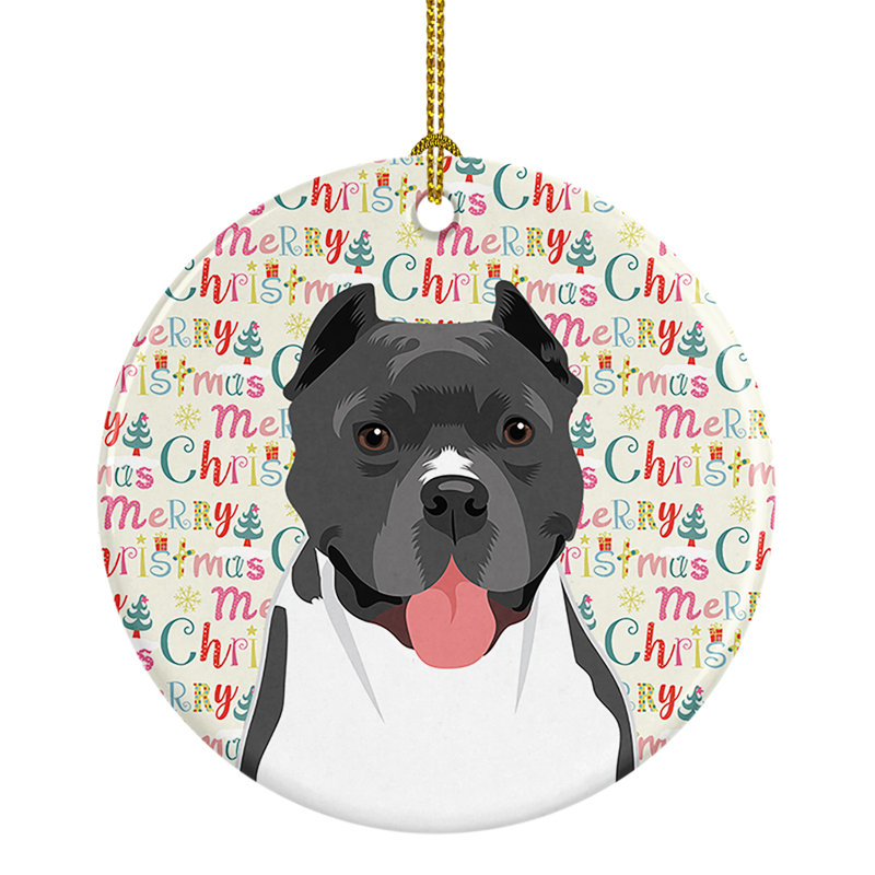 Ornement suspendu Pit Bull 7