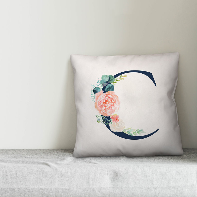 Outdoor Reversible Throw Pillow, C