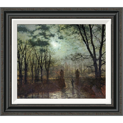 " At The Park Gate " by John Atkinson Grimshaw