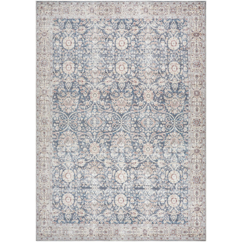 Tapis gris Vivir x Livabliss Mary, Rectangle 2'1" x 3'9"