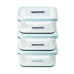Biagino 24 oz. Food Storage Container (Set of 10) Prep & Savour Color: Blue