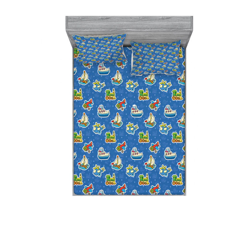 Ensemble de draps jouets, Ensemble de drap pour grand lit avec drap-housse