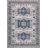 Blough Modern Persian Vintage Medallion Blue/Light Grey Rug-1436765605