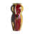Curved Ceramic Vase with Abstract Multicoloured Finish-1891714376-1891714377