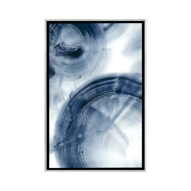 " Quasars I " by Ethan Harper, 60" H x 40" W x 1.5" D, Silver Framed, No Mat