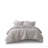 3 Piece Cotton Jacquard Comforter Set-Full/Queen