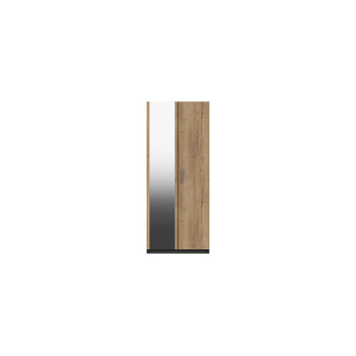 Harvey-Lee 2 Door Manufactured Wood Wardrobe