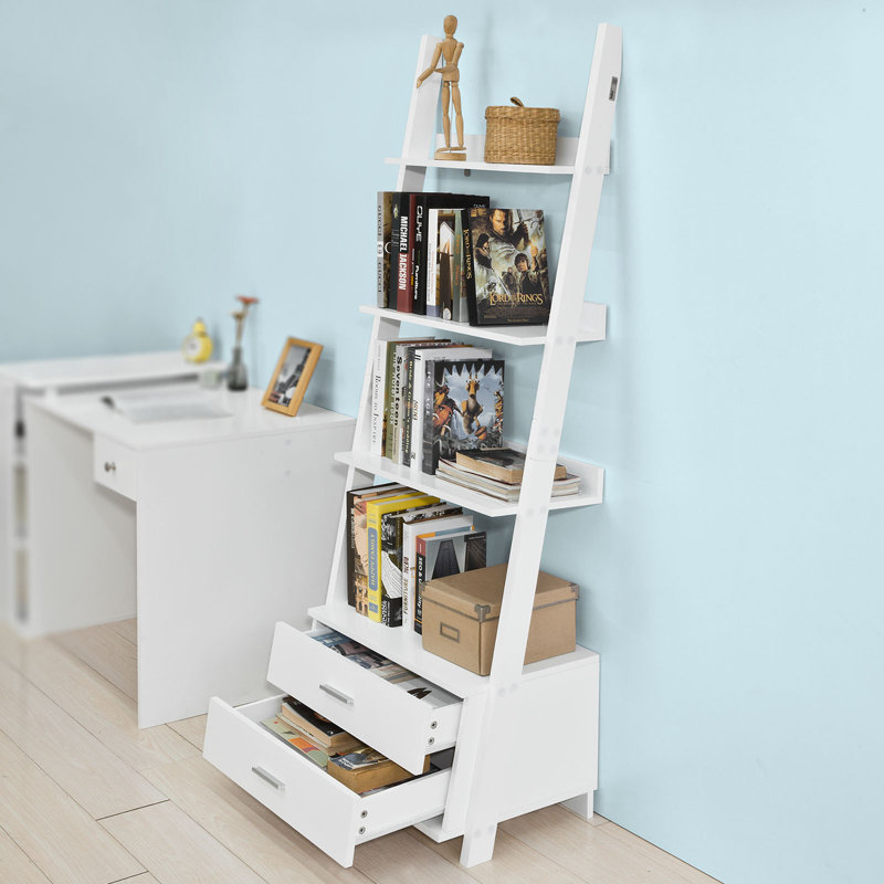 Wilmot 171cm H x 65cm W Ladder Bookcase