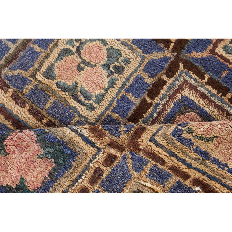 Vintage One-of-a-Kind Rectangle 5'10" X 8'7" Area Rug