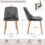 Velvet Dining Chairs With Wooden Legs Set Of 4-206183660-219420475