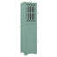 Armoire de rangement de plancher de salle de bain Majestic avec double tiroir simple et tablette réglable-641448098
